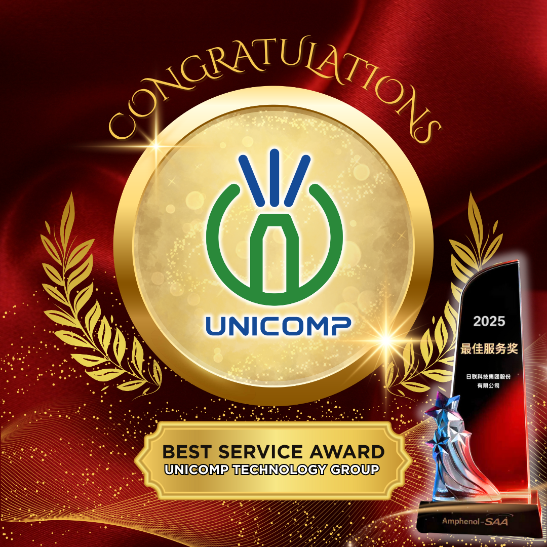 Les solutions d'inspection des rayons X sont devenues essentielles dans les industries semi-con et électronique | La technologie UniComp gagne Amphenol 'Best Service Award ' '