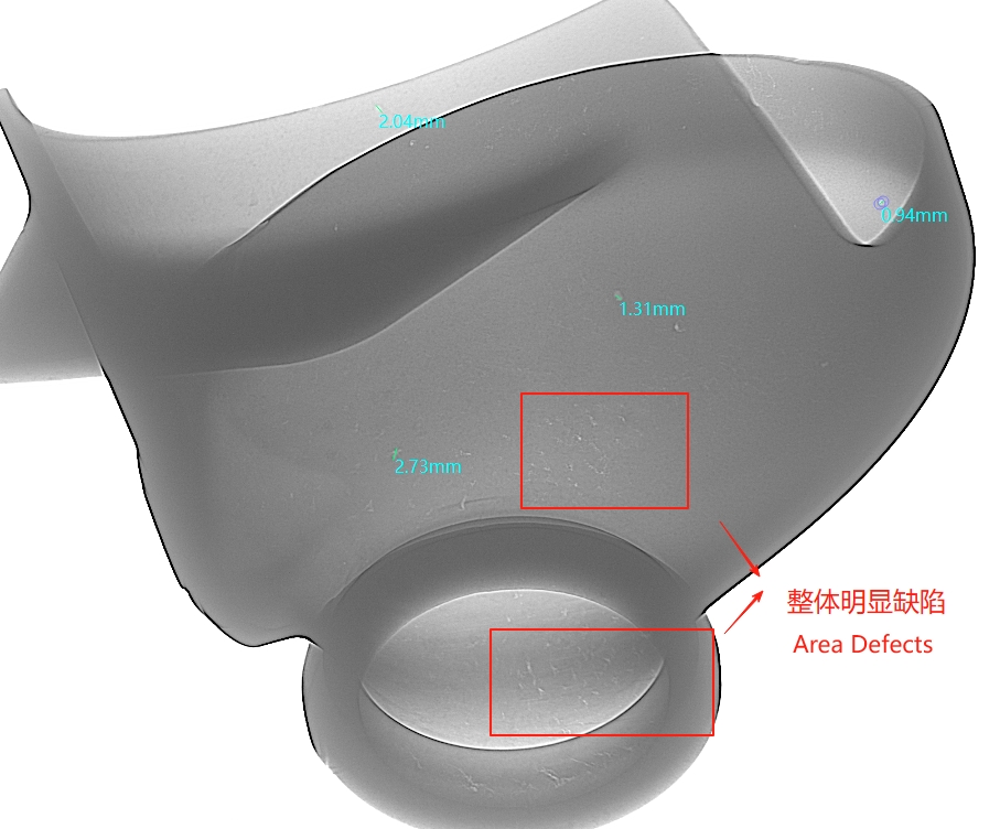 Composants automobiles NDT X-ray UNICOMP UNC225 